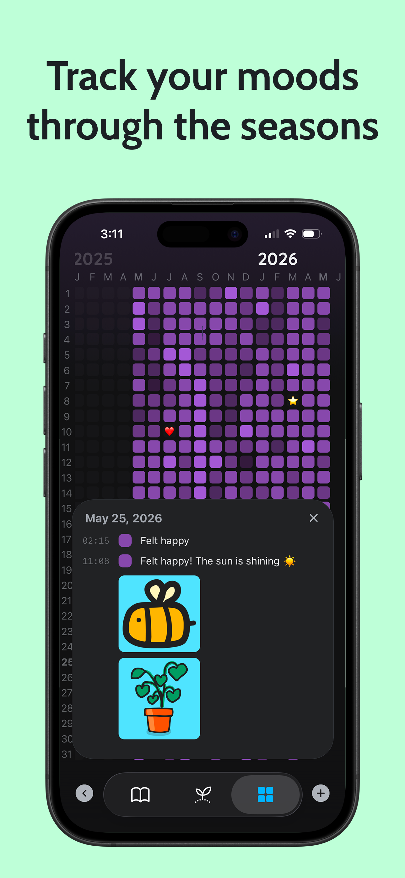 Grow: Creative Mood Journal screenshot 6
