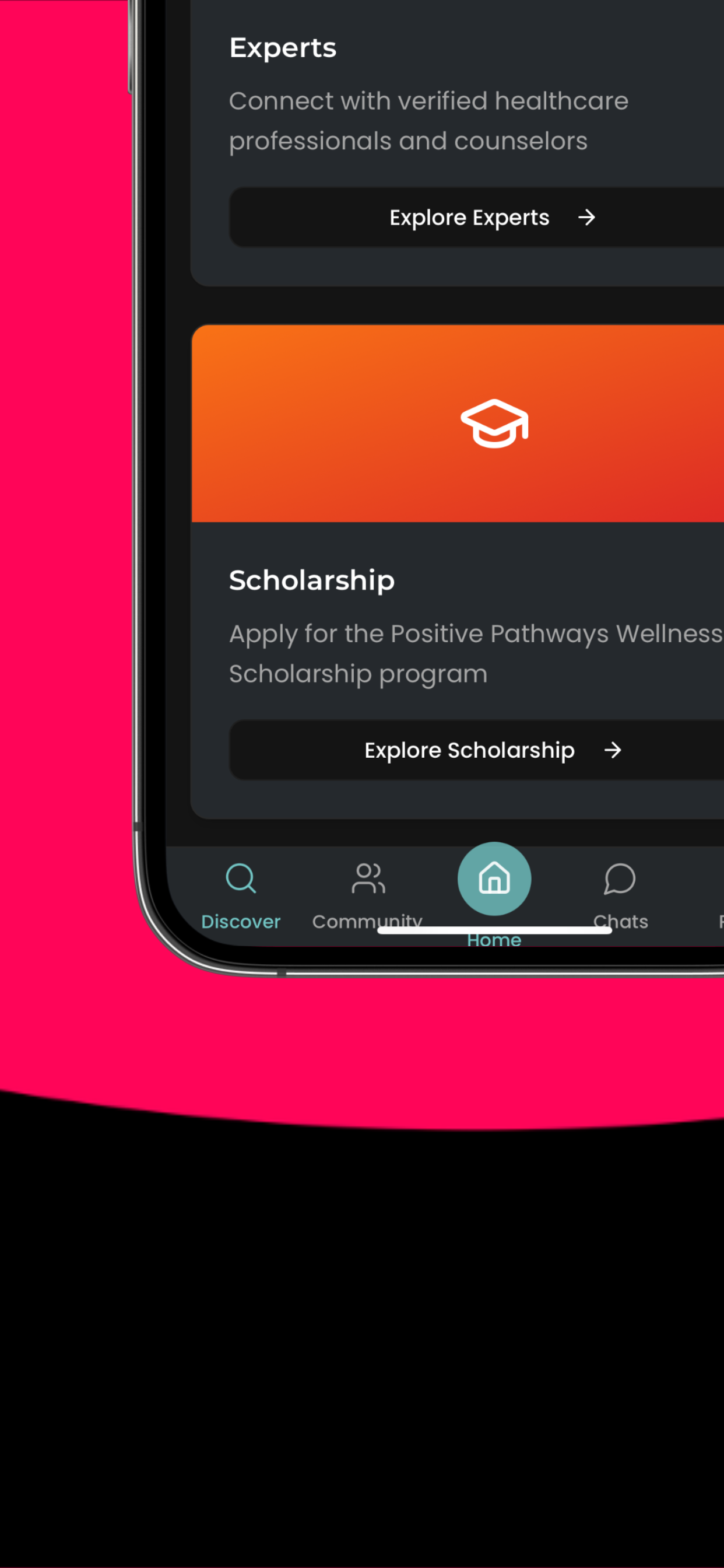 Positive Pathways: The Hub screenshot 3