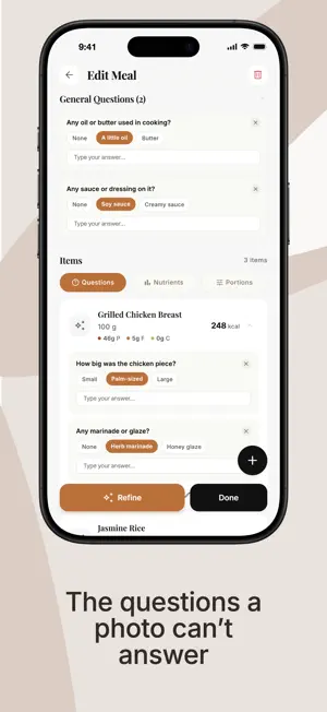nahria: AI Food & Calorie Log screenshot 3