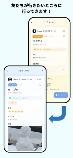 Itteco(イッテコ) - 友達とつくるおでかけ共有マップ screenshot 3