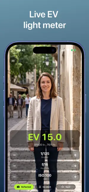 Light Meter EV: Luxwell screenshot 1