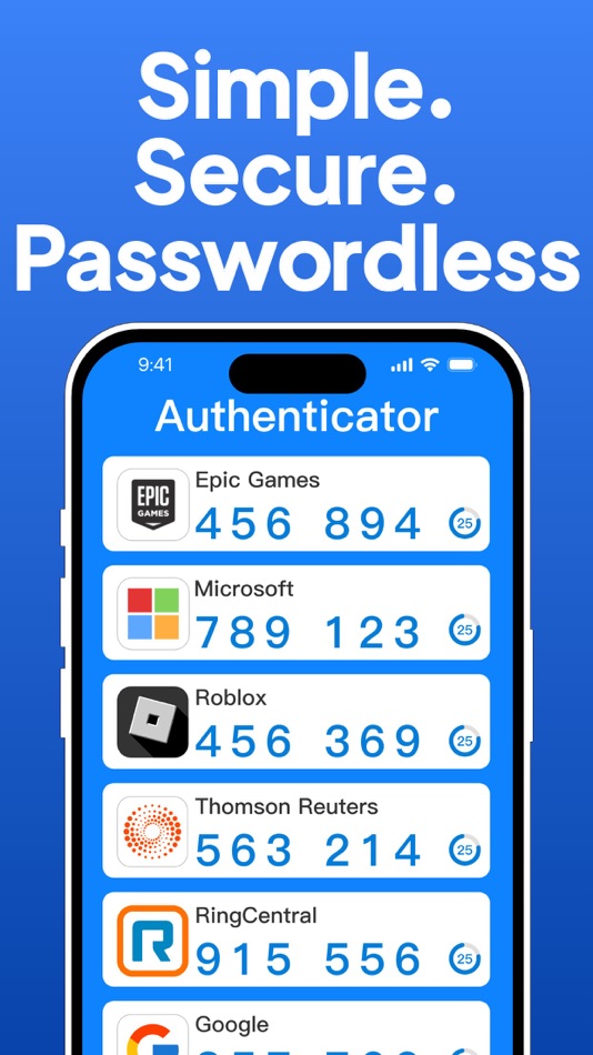 #7. Authenticator App: 2FA, MFA (macOS) بواسطة: Hero Mind