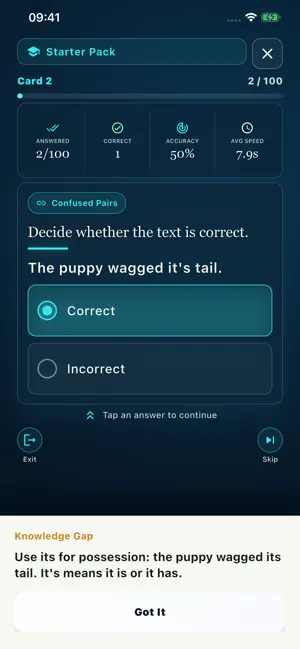 English Precision screenshot 4