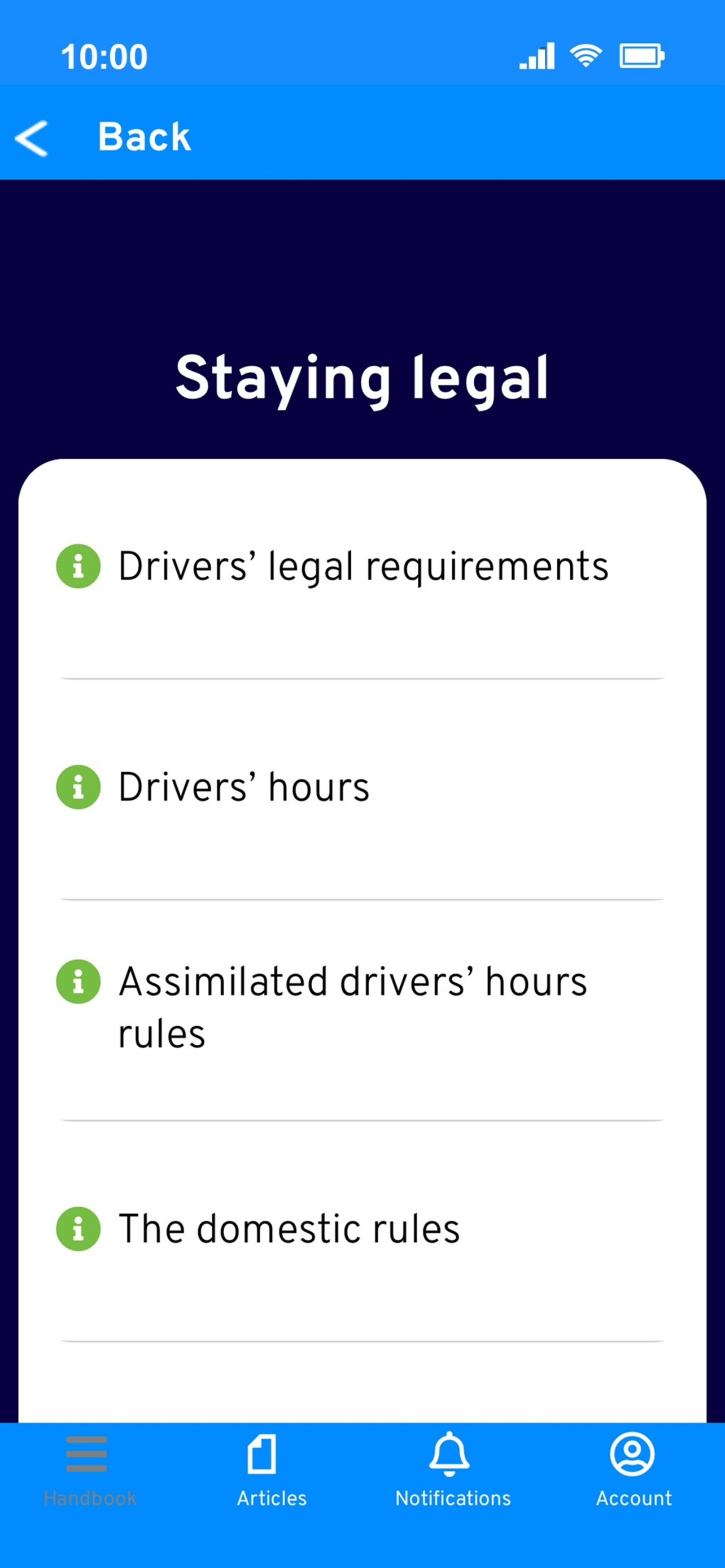 Logistics UK Handbooks screenshot 6