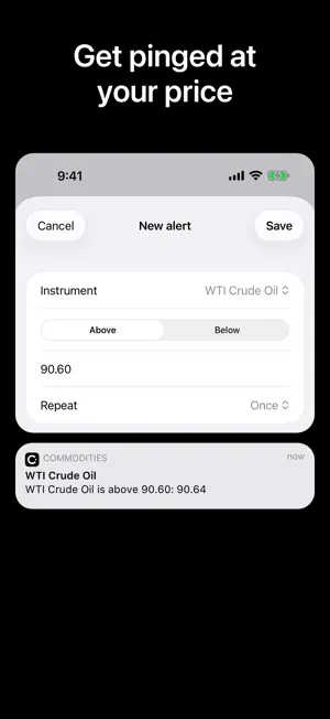 Commodities: Gold & Oil Prices screenshot 2