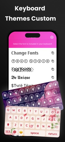 Text Fonts, Emojis & Symbols iPhone screenshot