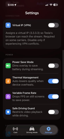FluxCast - Car Screen Mirror screenshot