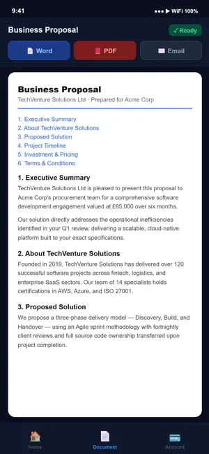 ProDoc AI screenshot 3