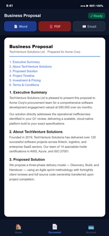 ProDoc AI Screenshot 3 of 4