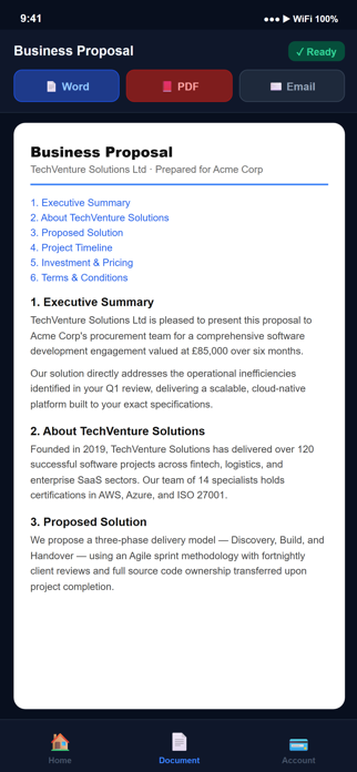 ProDoc AI Screenshot 3 of 4