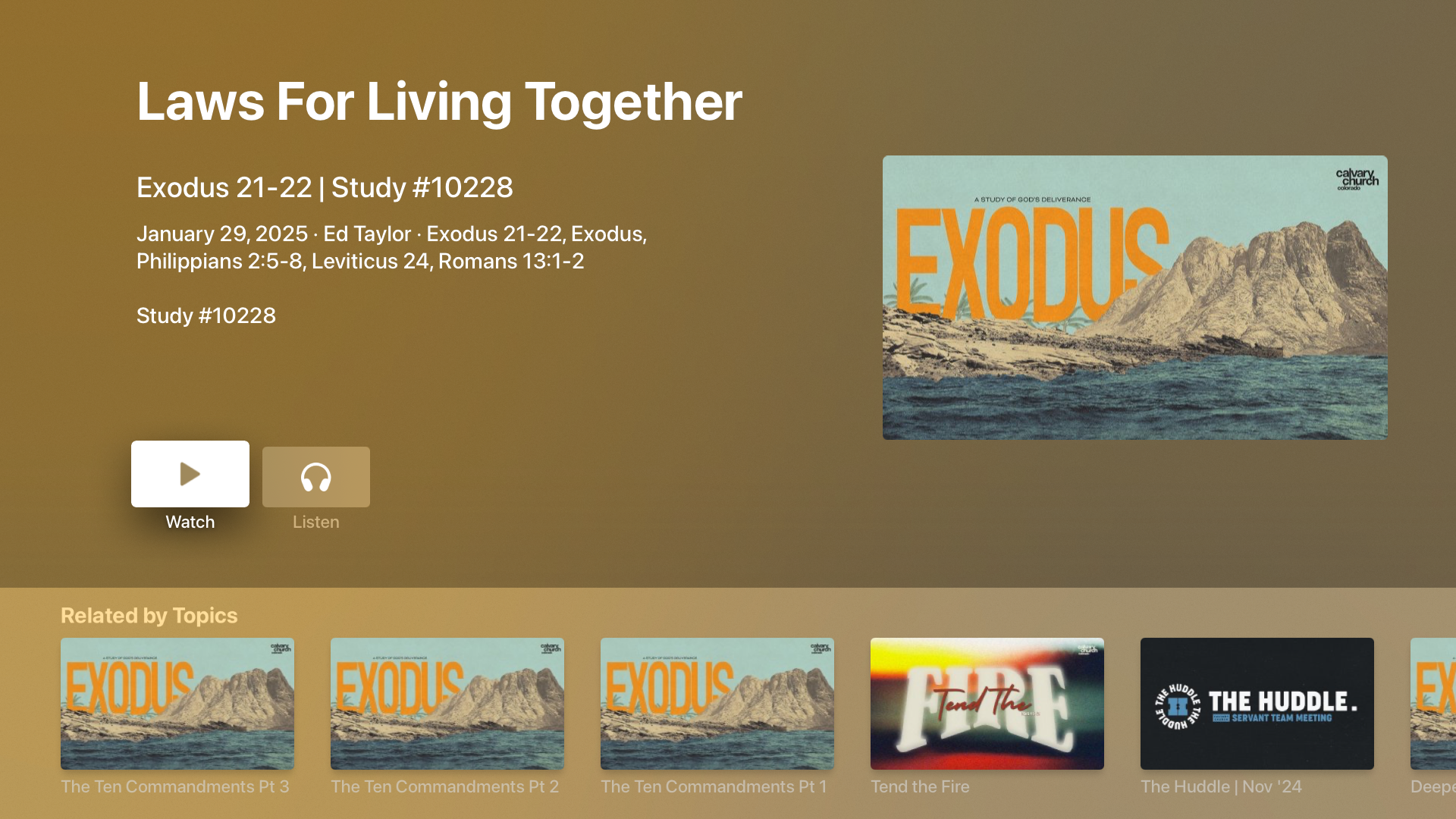 Calvary Church | Ed Taylor