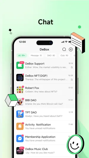DeBox: Messenger Crypto Wallet screenshot 2