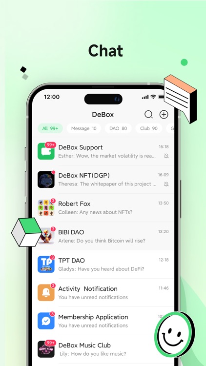 DeBox: Messenger Crypto Wallet