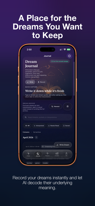 Aftercurrent: Dream Journal Screenshot 2 of 7
