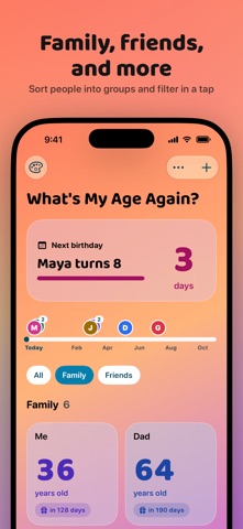 What's My Age Again Widgets Screenshot 6 of 6