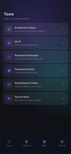 AuroraVPN: Fast & Secure screenshot 1