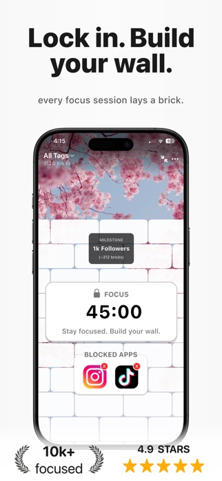 Focus Timer & Tracker - STAKD Screenshot 1 of 4