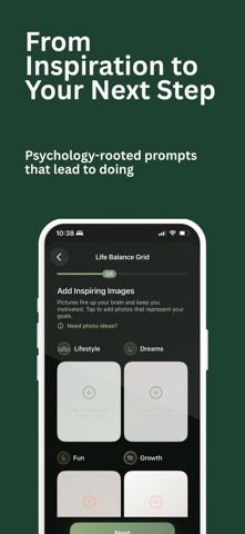 Glowby: Vision Board Maker screenshot