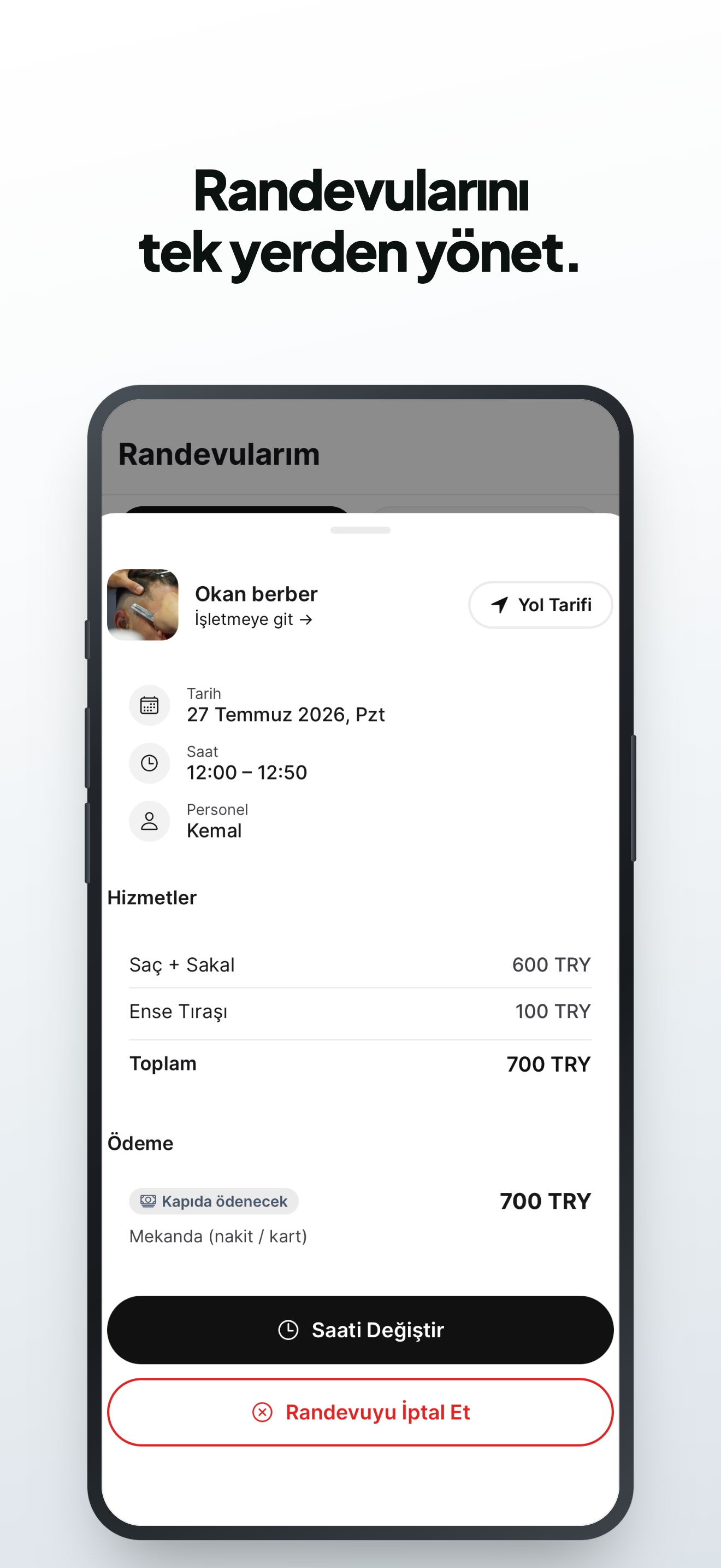 Hizmetory: Salon Booking screenshot 4