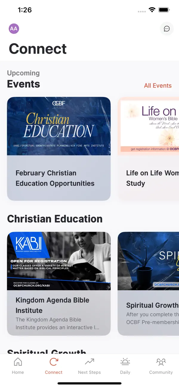 Screenshot #2 pour Oak Cliff Bible Fellowship