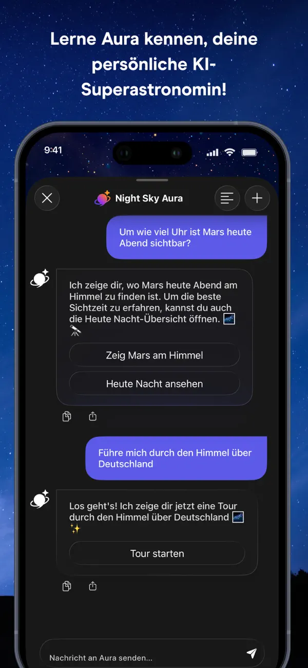 Night Sky iPhone App Screenshot 2 – Nachschlagewerke