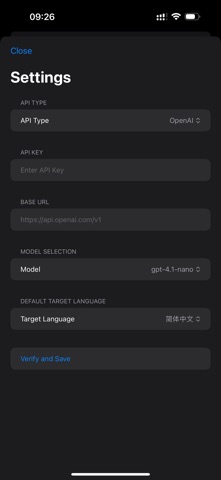 App screenshot