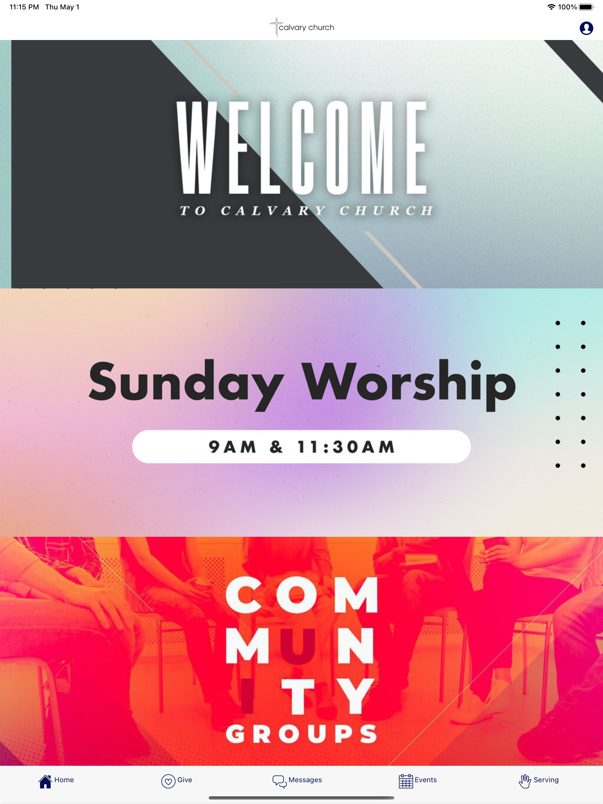 Calvary Connect screenshot 4