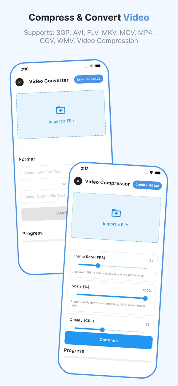 Screenshot #2 pour FileFix: Convert Compress File