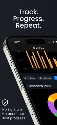 GymJC – Workout & Interval Log Screenshot 1 of 10