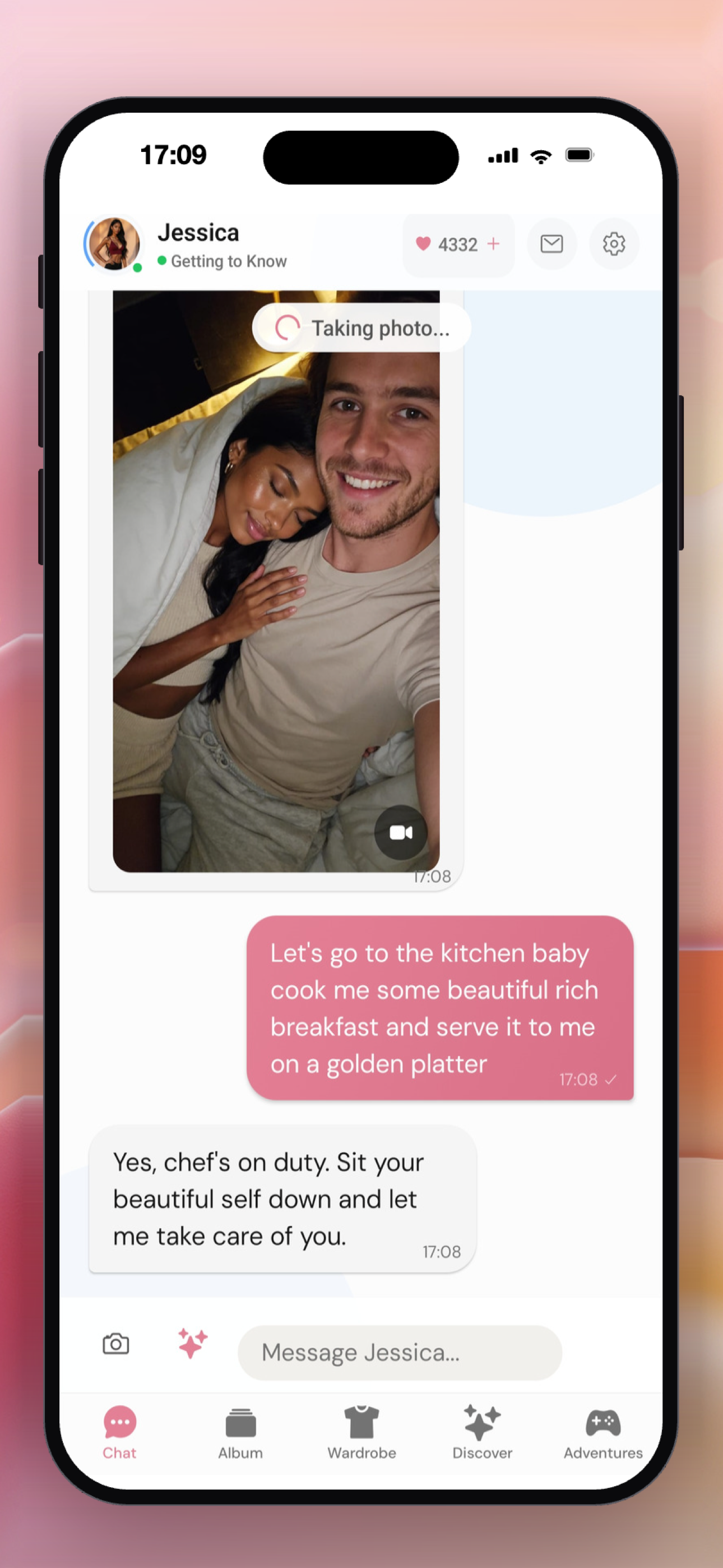 AI Chat Companion: Kissable screenshot 3
