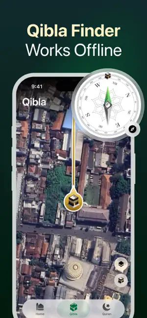 The Best Qibla Finder App screenshot 1