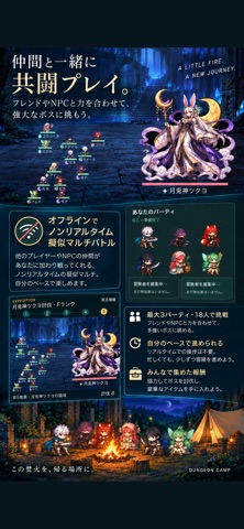 ダンジョンの入口でキャンプでもしようよ。のスクリーンショット - 2