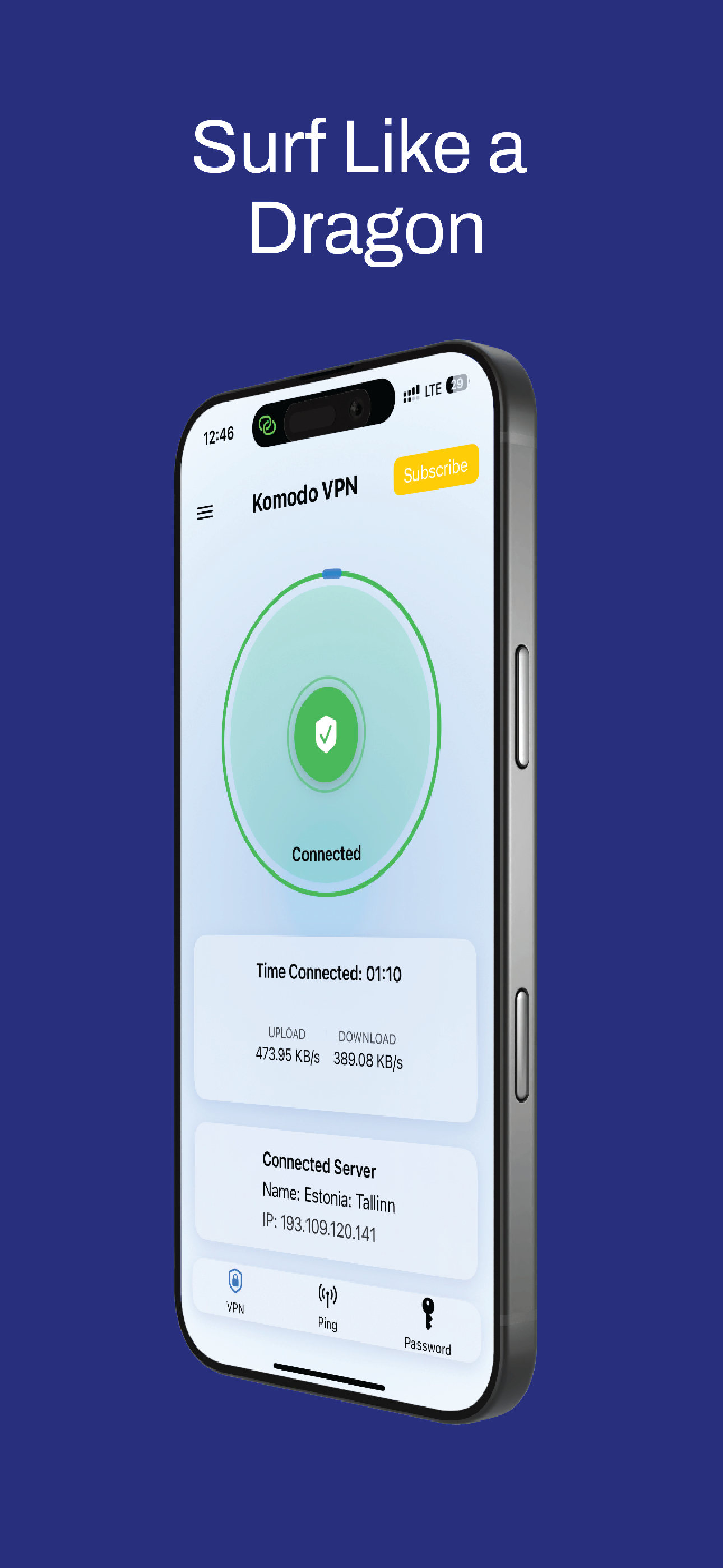 Komodo Network Utilities, VPN