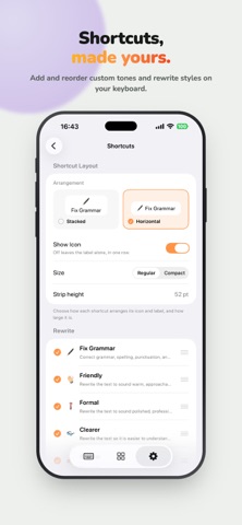 AI Keyboard: ClearWrite Screenshot 6 of 10
