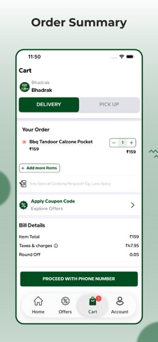 Fusion Pizza x Big Burger Co screenshot