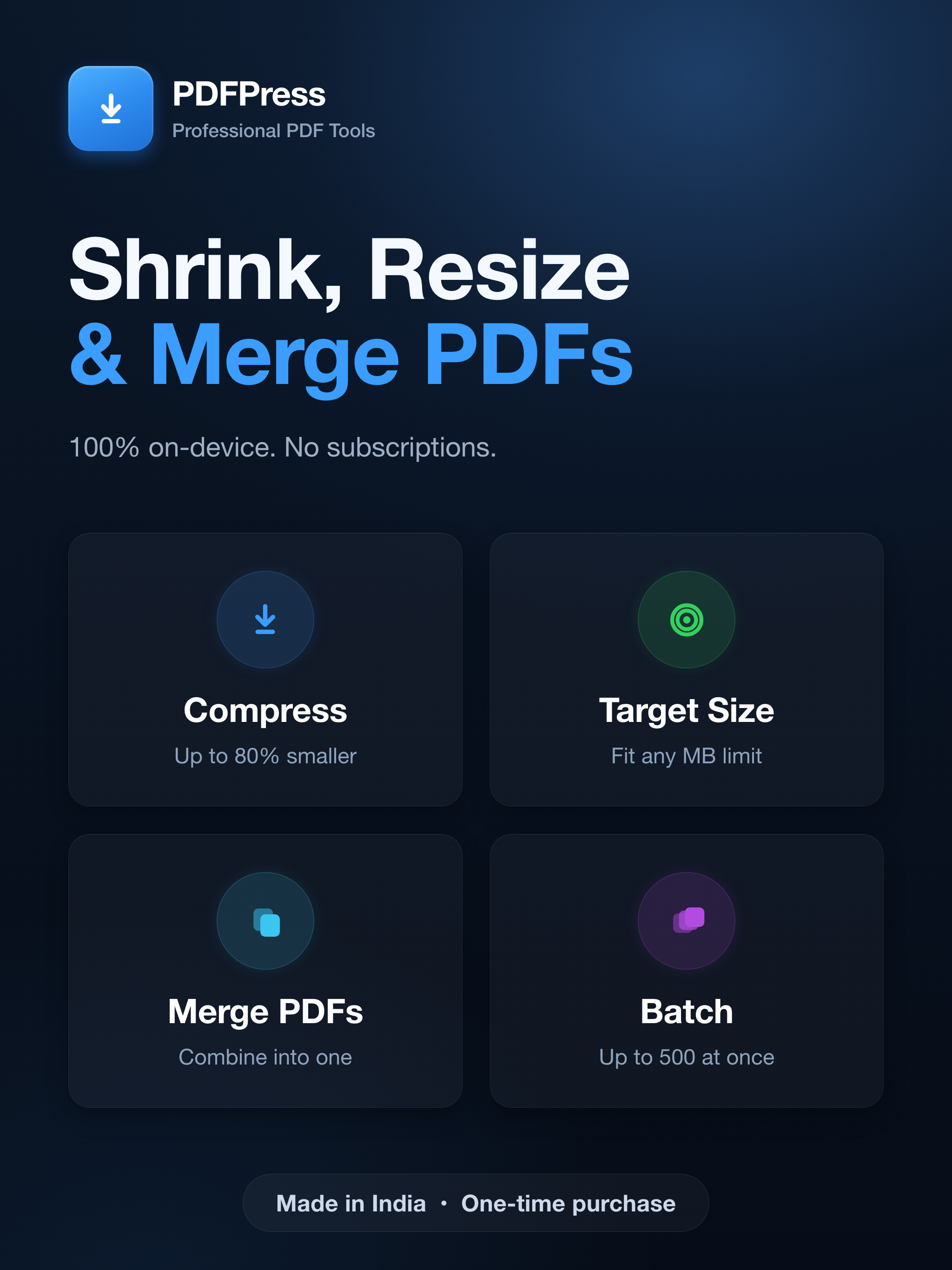 PDFPress - PDF Compressor screenshot 9