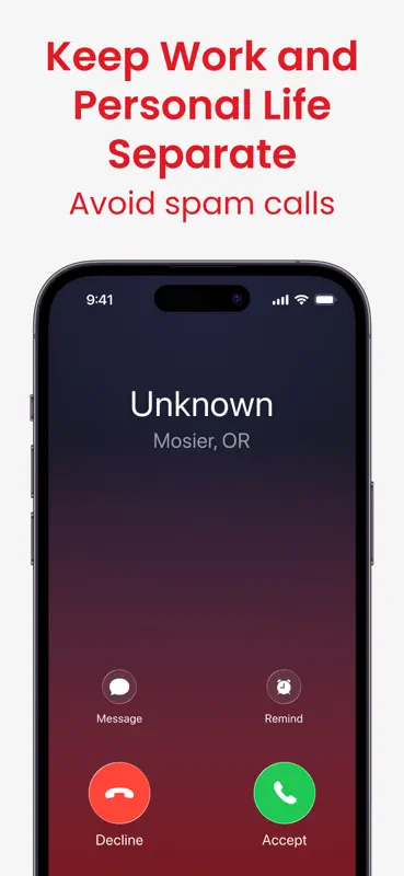 Second Phone Number: Call Text screenshot 5 of 6