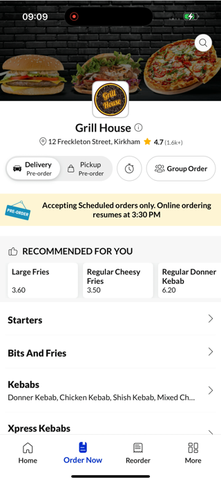 Grill House Kirkham Screenshot 2 of 4