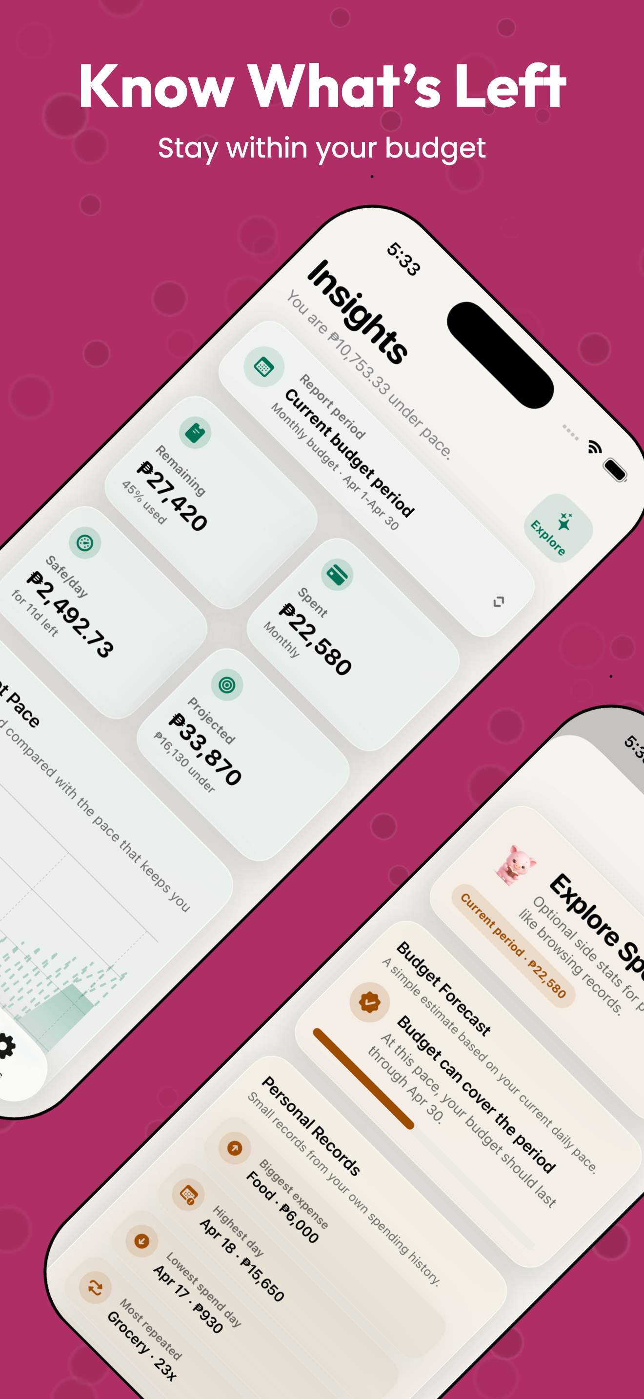 Expenses Tracker - Boink