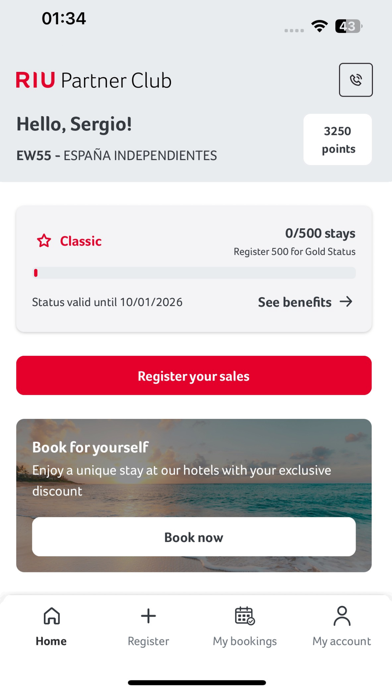 Screenshot #2 pour Riu Partner Club
