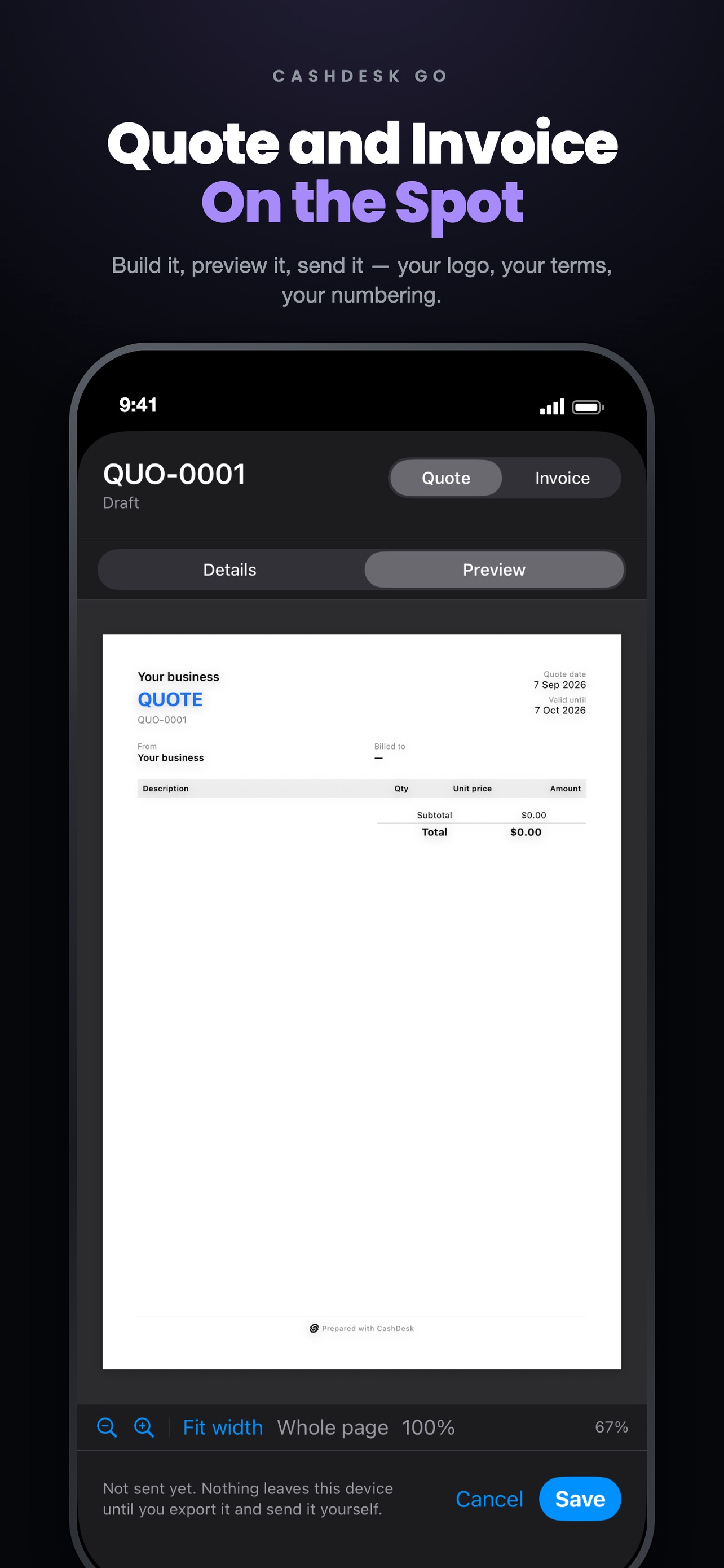 Screenshot 10 of CashDesk Go