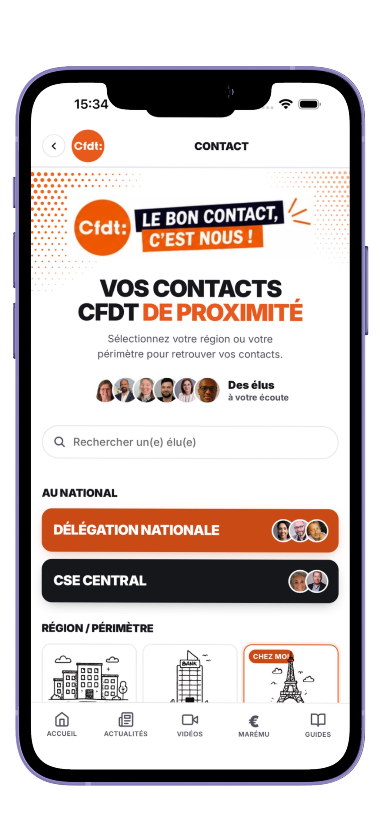 Screenshot 7 of CFDT BNP Paribas