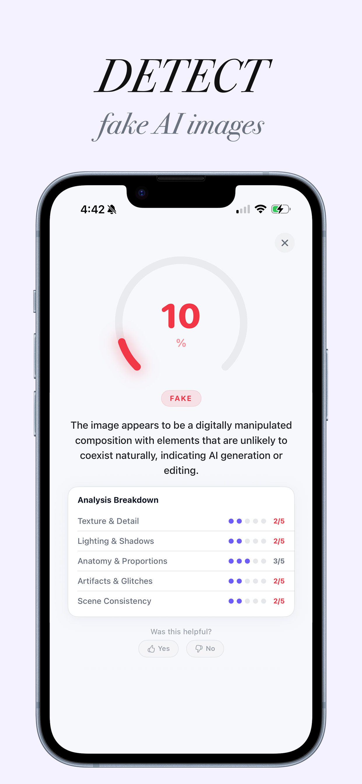 FAIKE: AI Detector screenshot 3