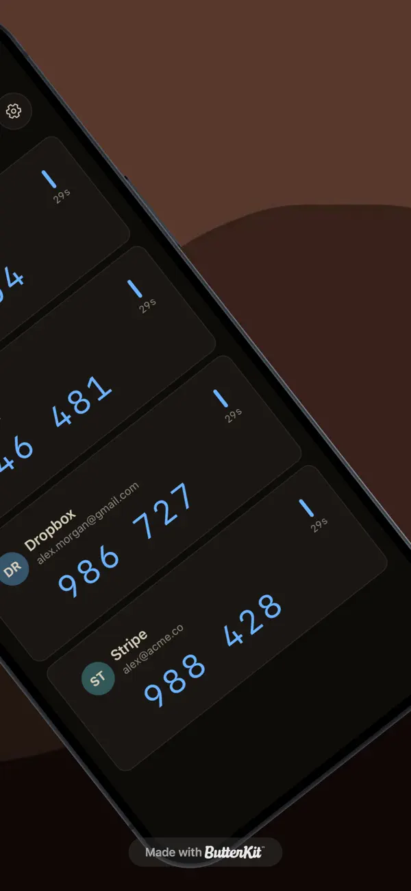 #2. TwoFac - Authenticator (iOS) Ved: Leonardo Melegari