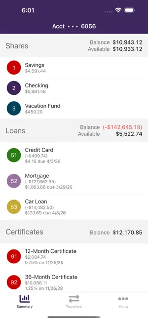 Frick Financial FCU screenshot 2