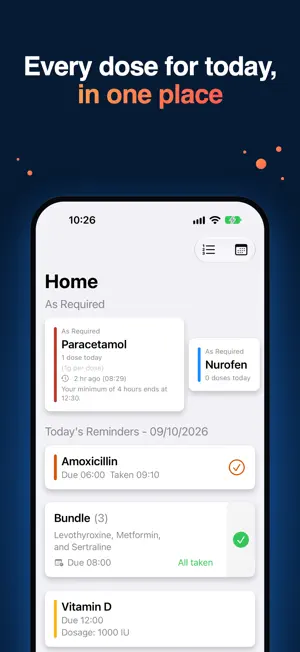 Medication tracker & reminders screenshot 1