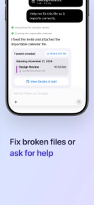 Catendar: Import ICS screenshot