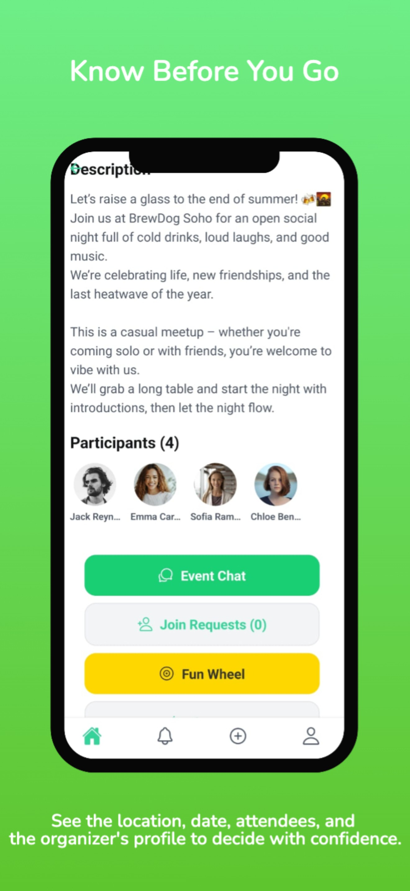 HangGo: Safe Social Events screenshot 3