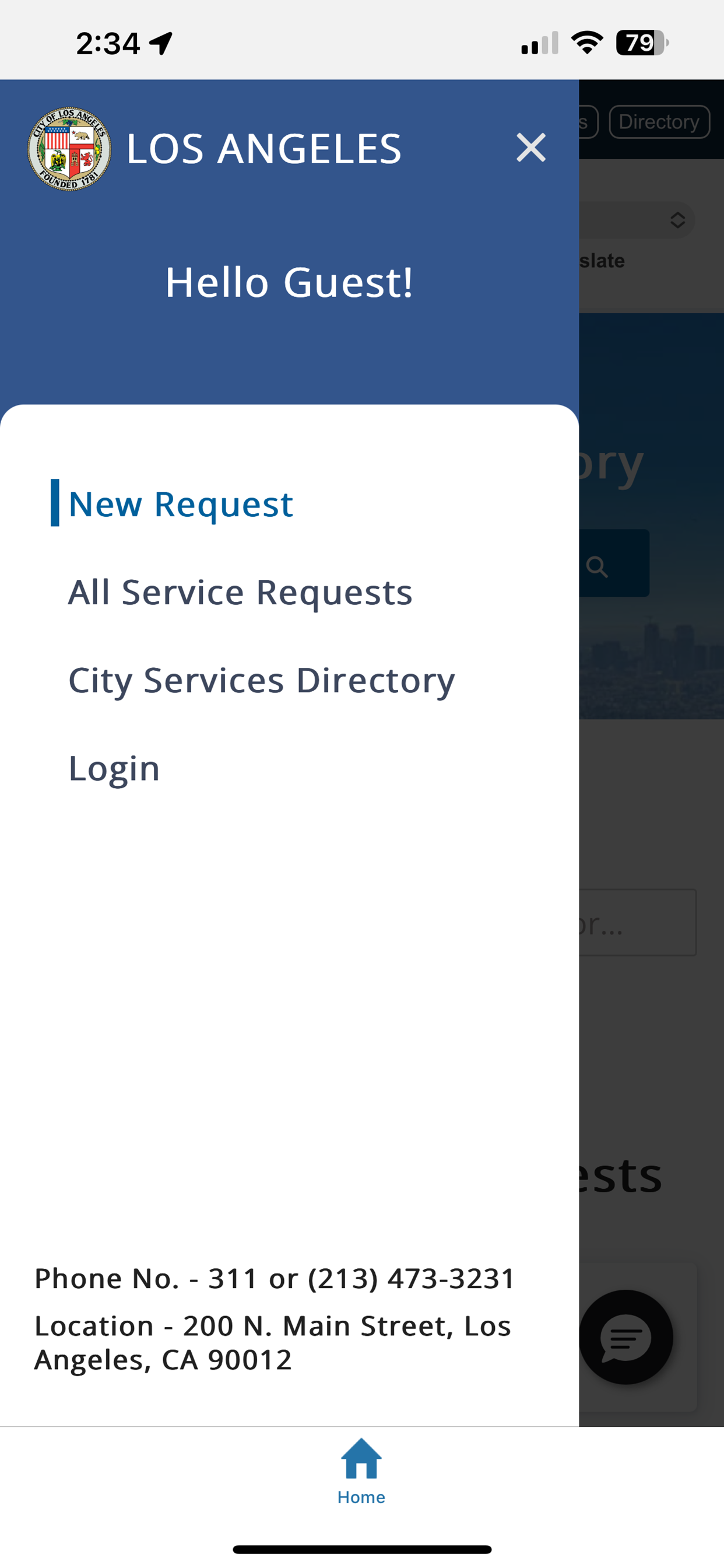MyLA 3-1-1 screenshot 3