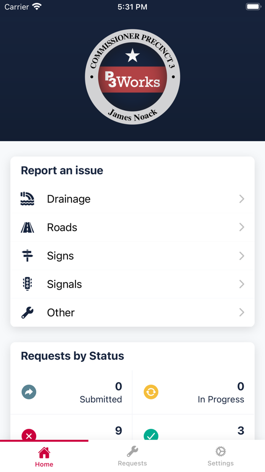 #1. P3 Works (iOS) 由: Montgomery County Precinct 3 Commissioner